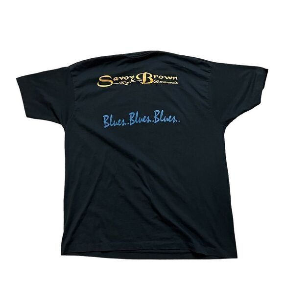 Vintage Savoy Brown Band Tee Shirt - Picture 5 of 6